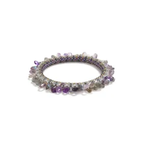 'Amethyst Ruffle' Bracelet