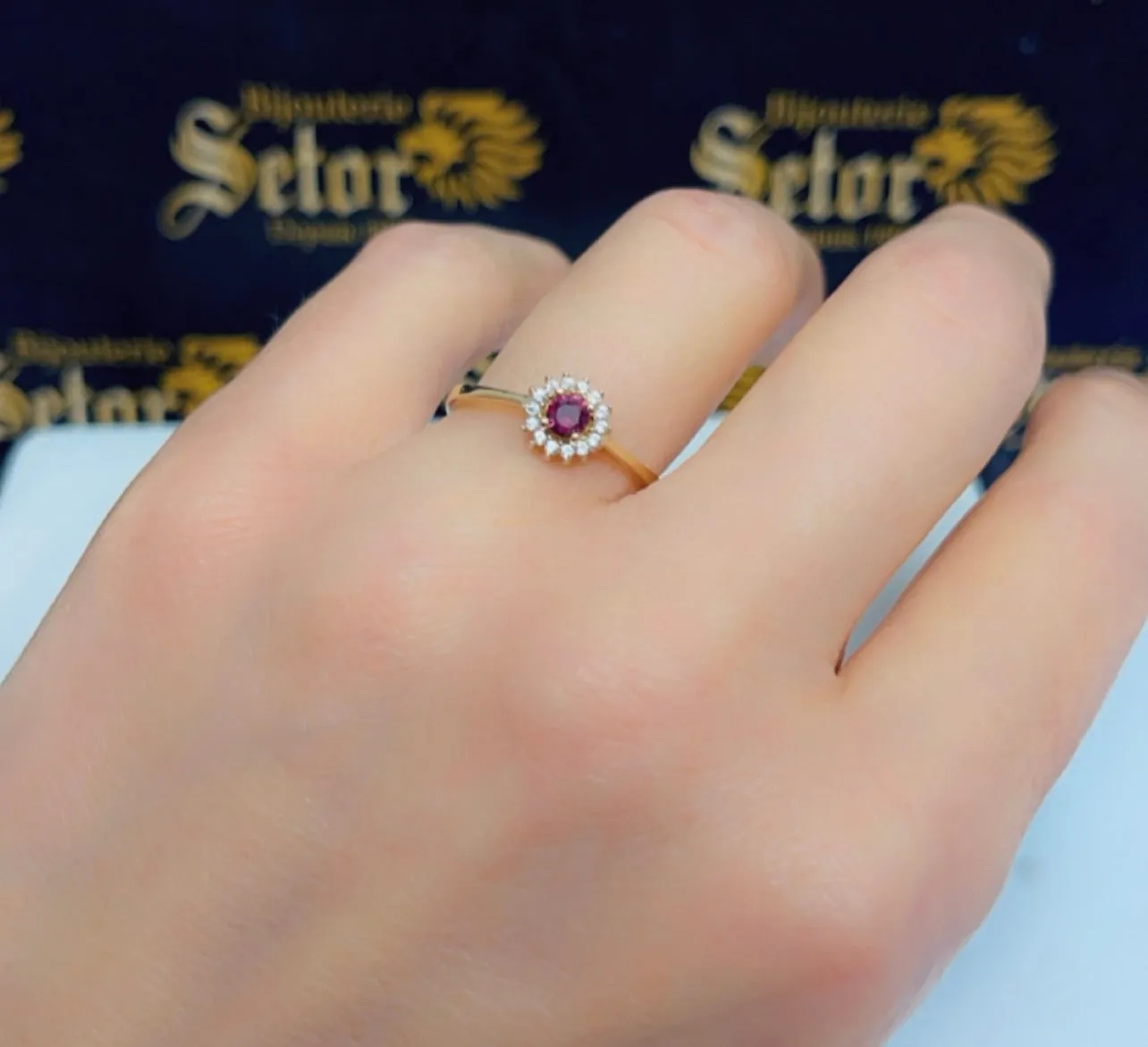 Birthstone ring