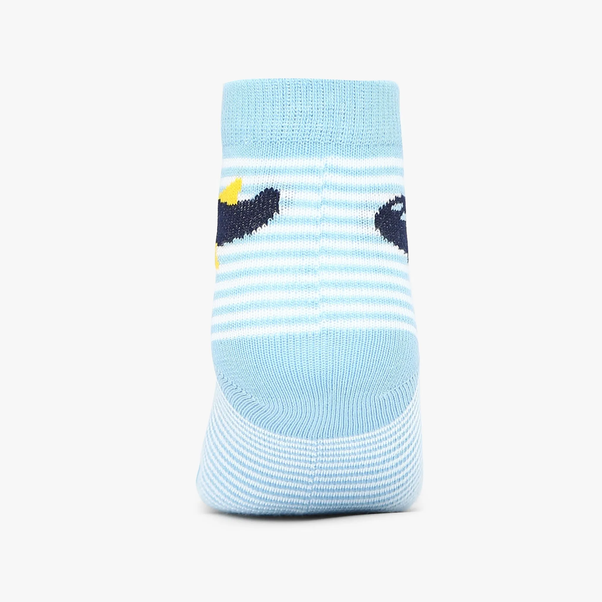 Boys Cotton Blend Ankle Length Socks (Pack of 3)