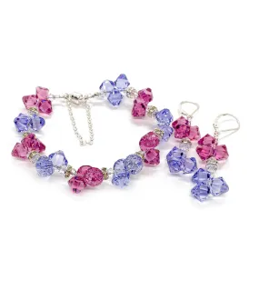 Bracelet Kit -  Cotton Rock Candy Bracelet and Earring Kit