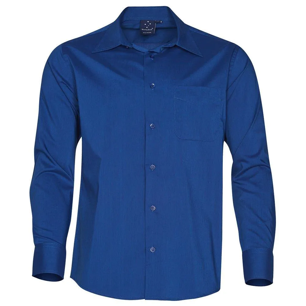 BS08L Men's Teflon Executive Long Sleeve Shirt