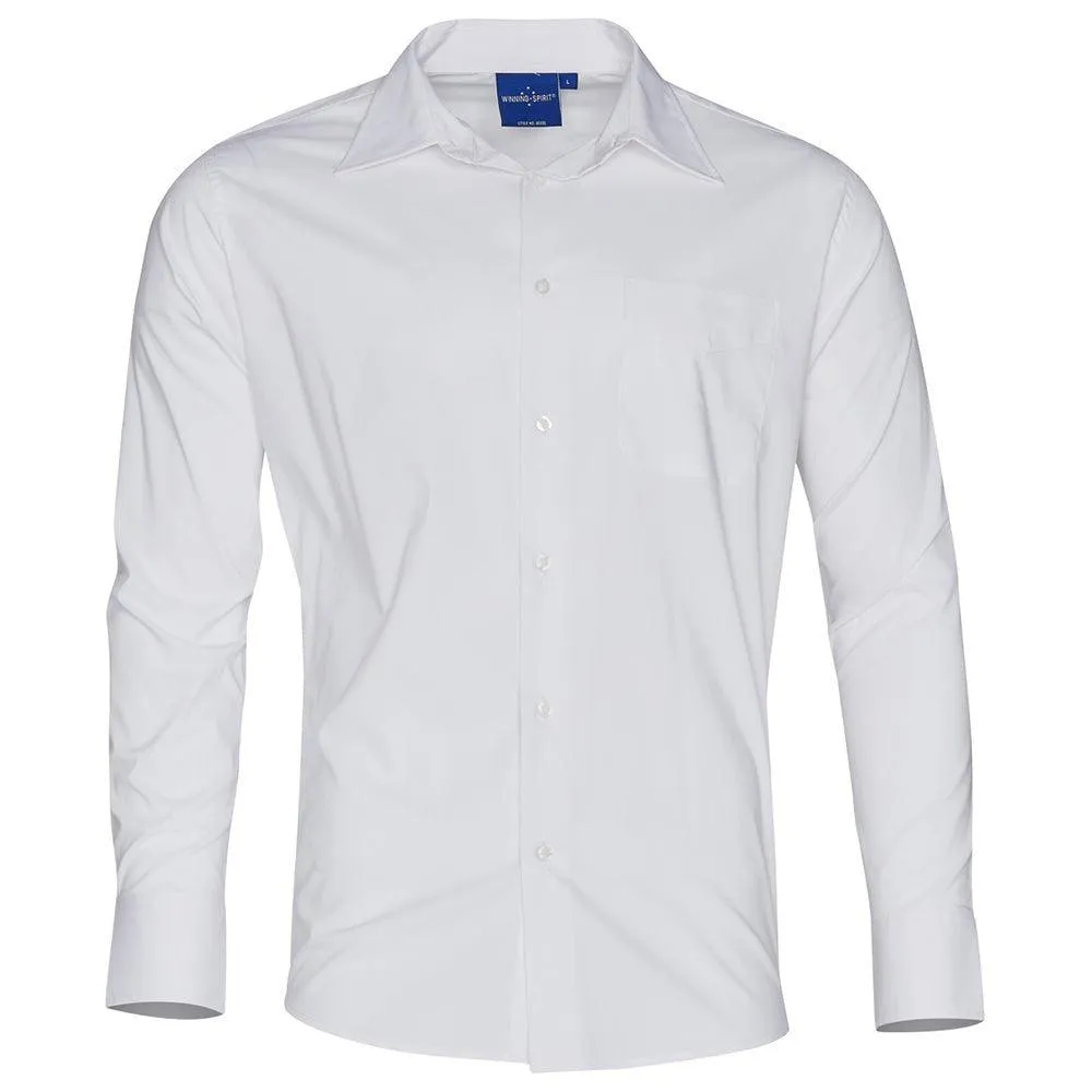 BS08L Men's Teflon Executive Long Sleeve Shirt