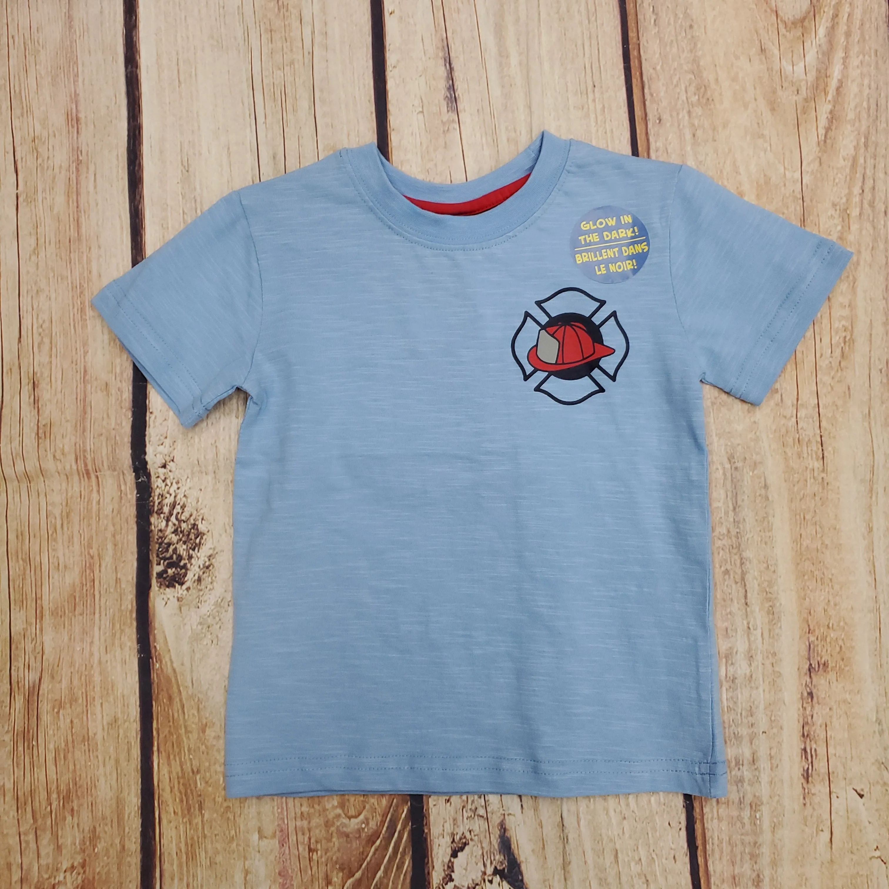 CR SPORTS BLUE FIRE DEPARTMENT TEE