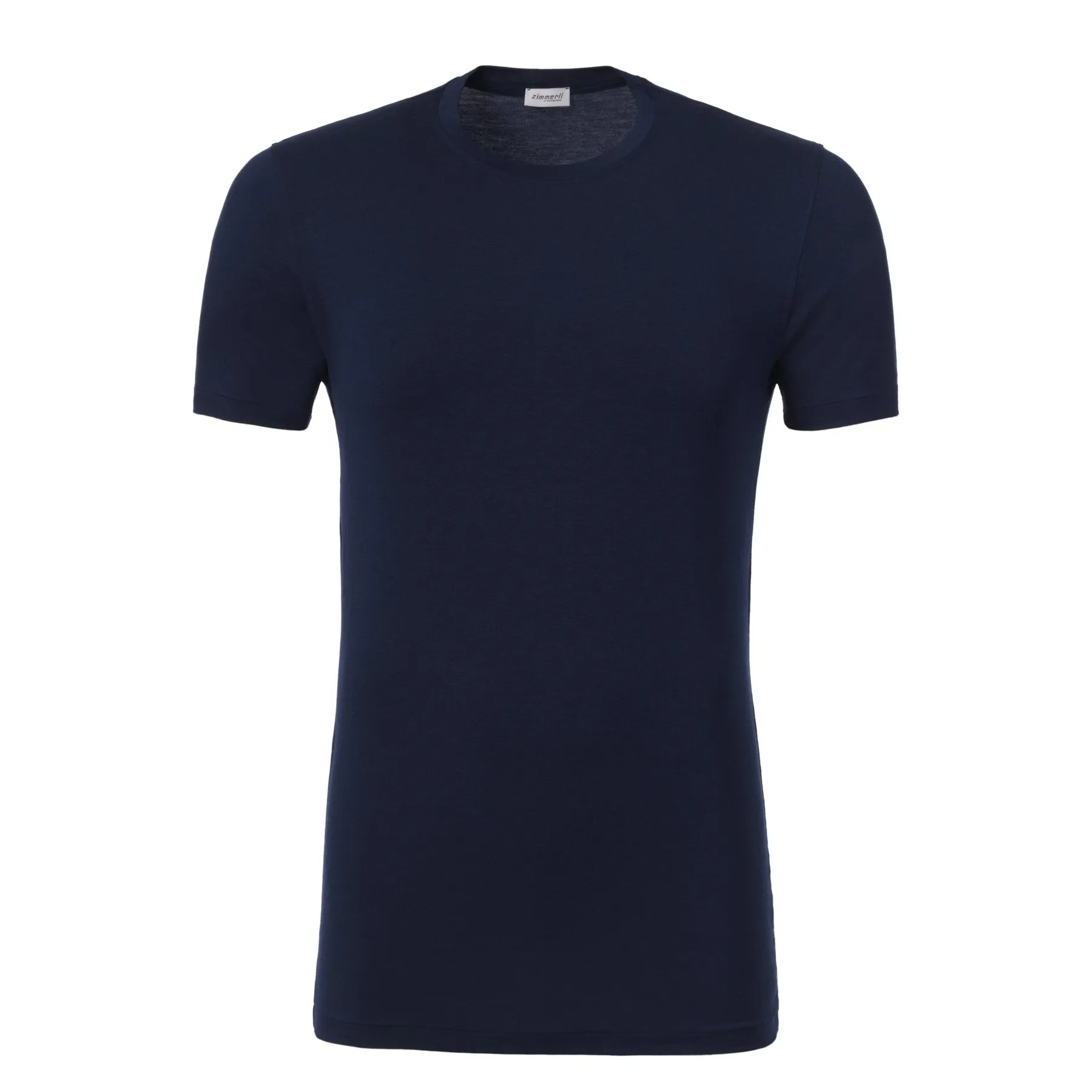 Crew-Neck T-Shirt in Navy Blue