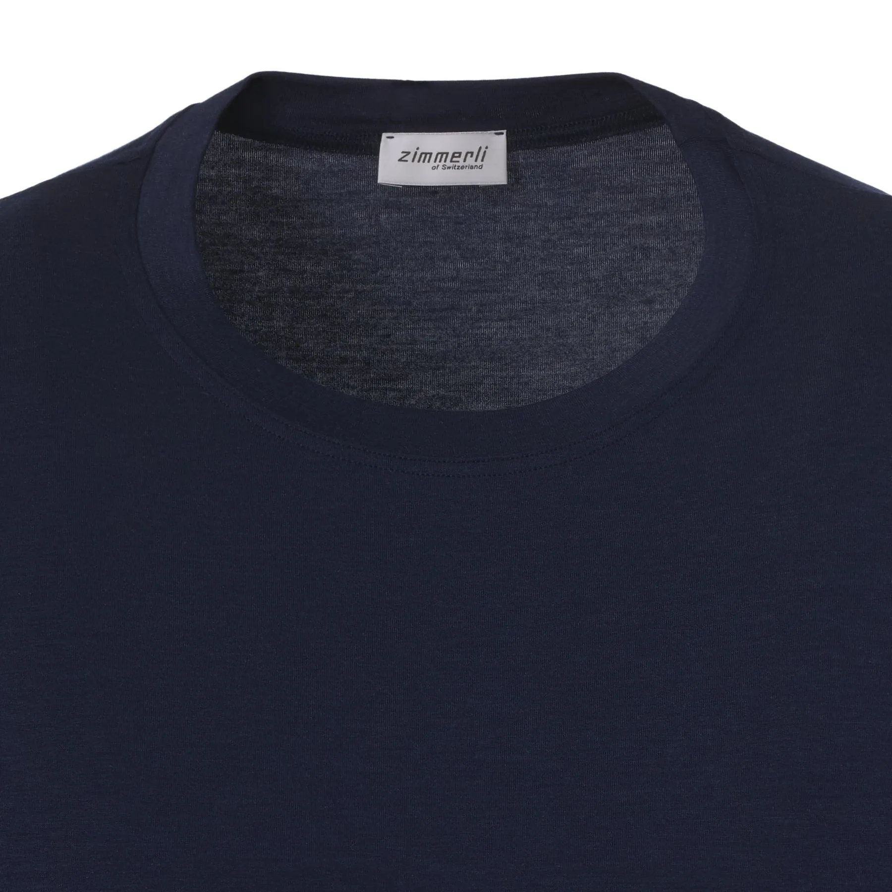 Crew-Neck T-Shirt in Navy Blue