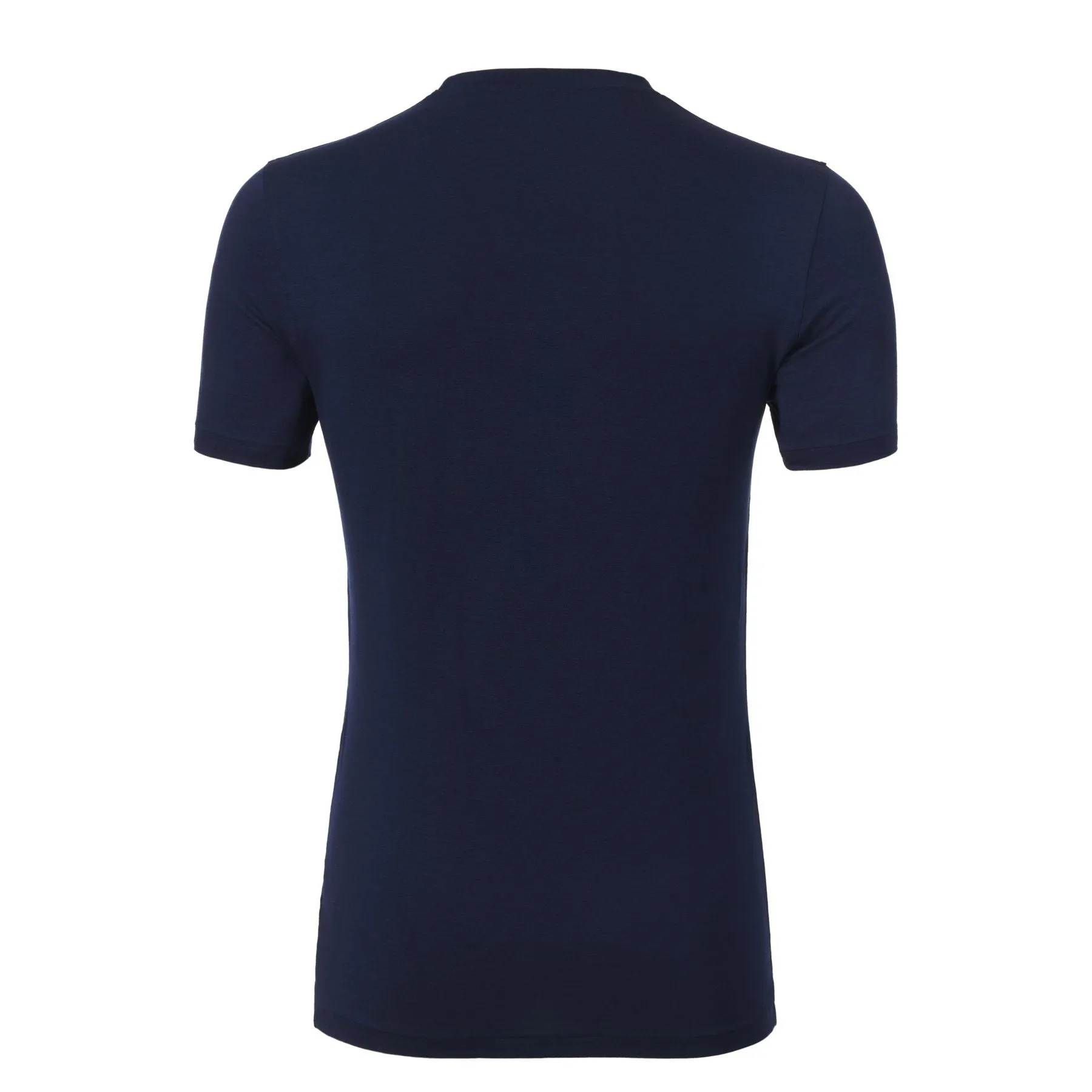 Crew-Neck T-Shirt in Navy Blue