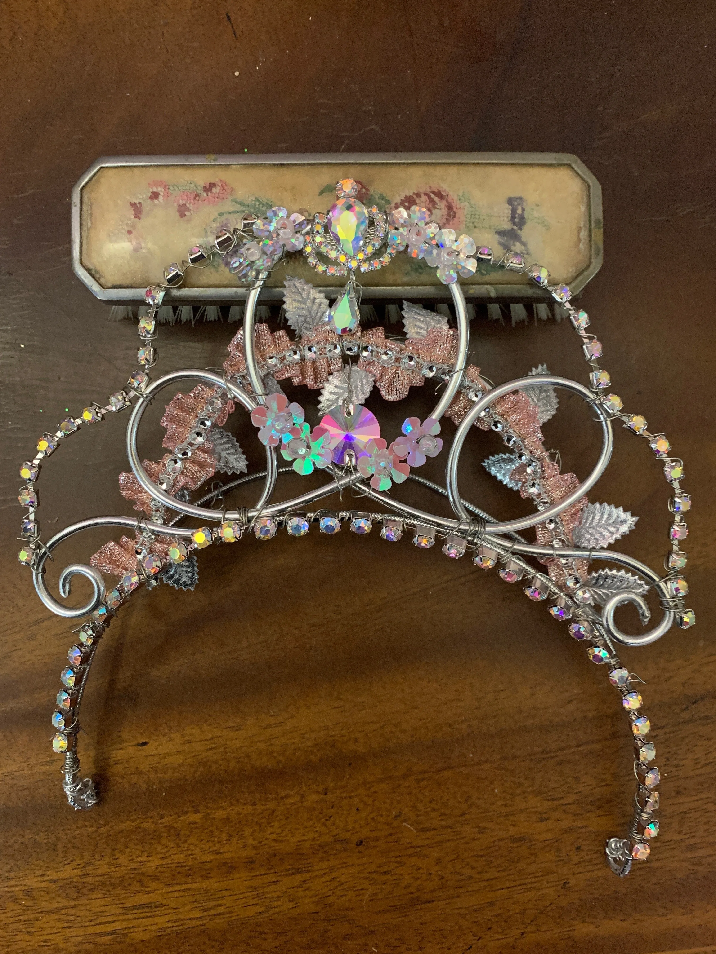 Floral Sugar Plum Tiara - Hire Only