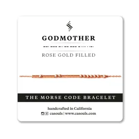 GODMOTHER MORSE CODE BRACELET