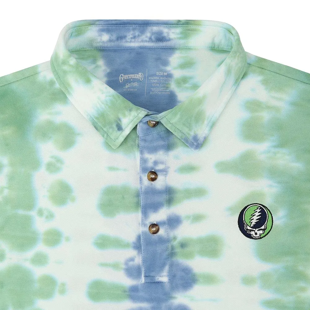 Grateful Dead | Cotton Polo | Sunshine Daydream Tie Dye