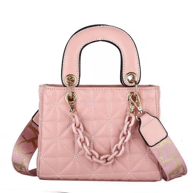 Handbag Women Famous Brand Classic Quilted Design Hand Bag Women Shoulder Purse Pu Leather Shoulder Bag Female Crossbody Bag