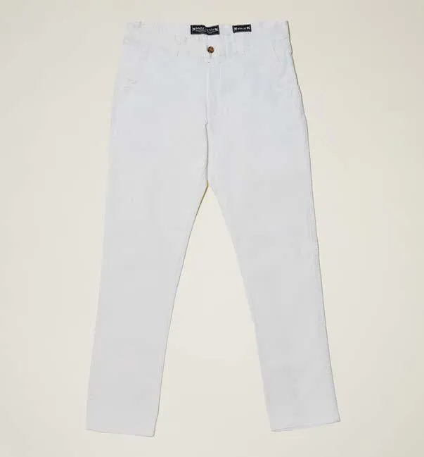 Inserch Cotton Stretch Chino Pant P021-02 White