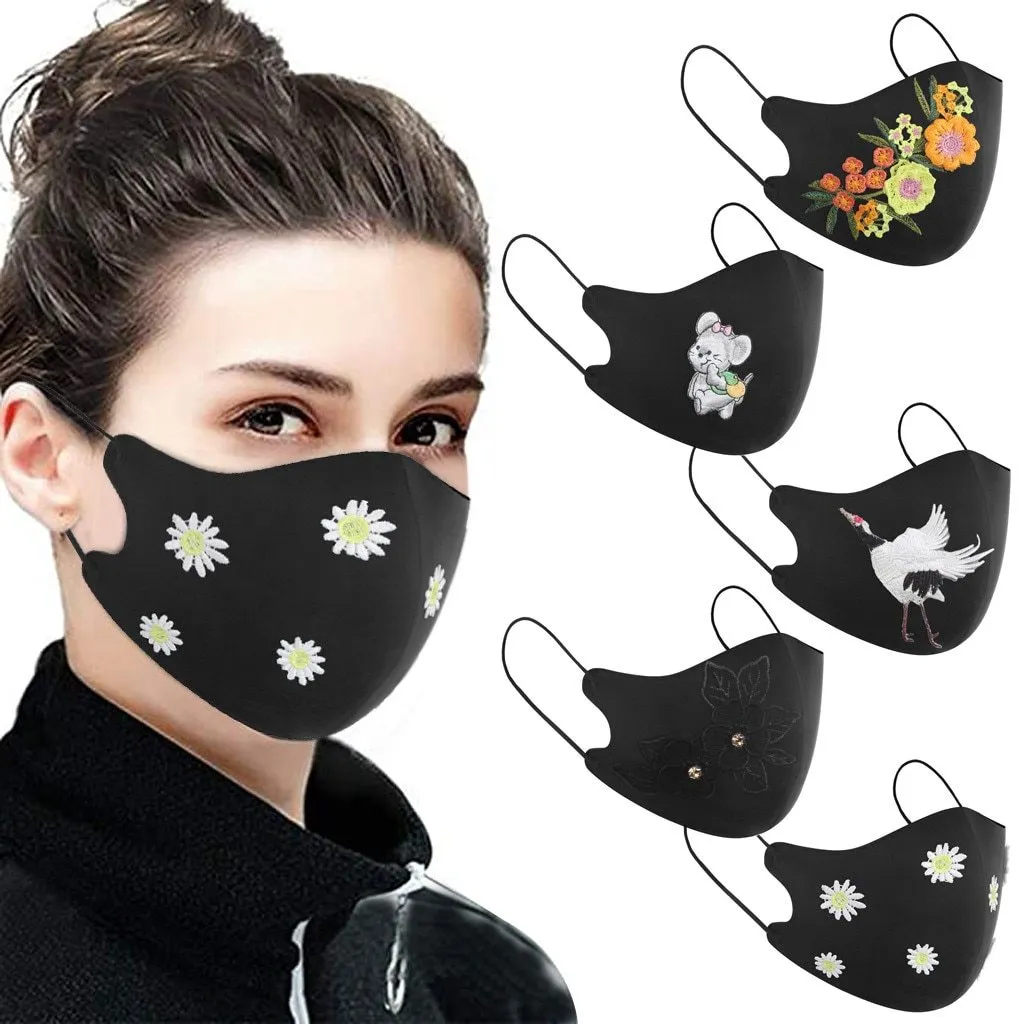 Kagami Face Mask - Daisy