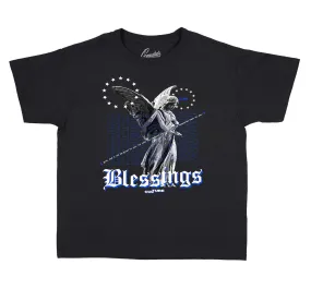 Kids - Racer Blue 3 Blessings Angel Shirt