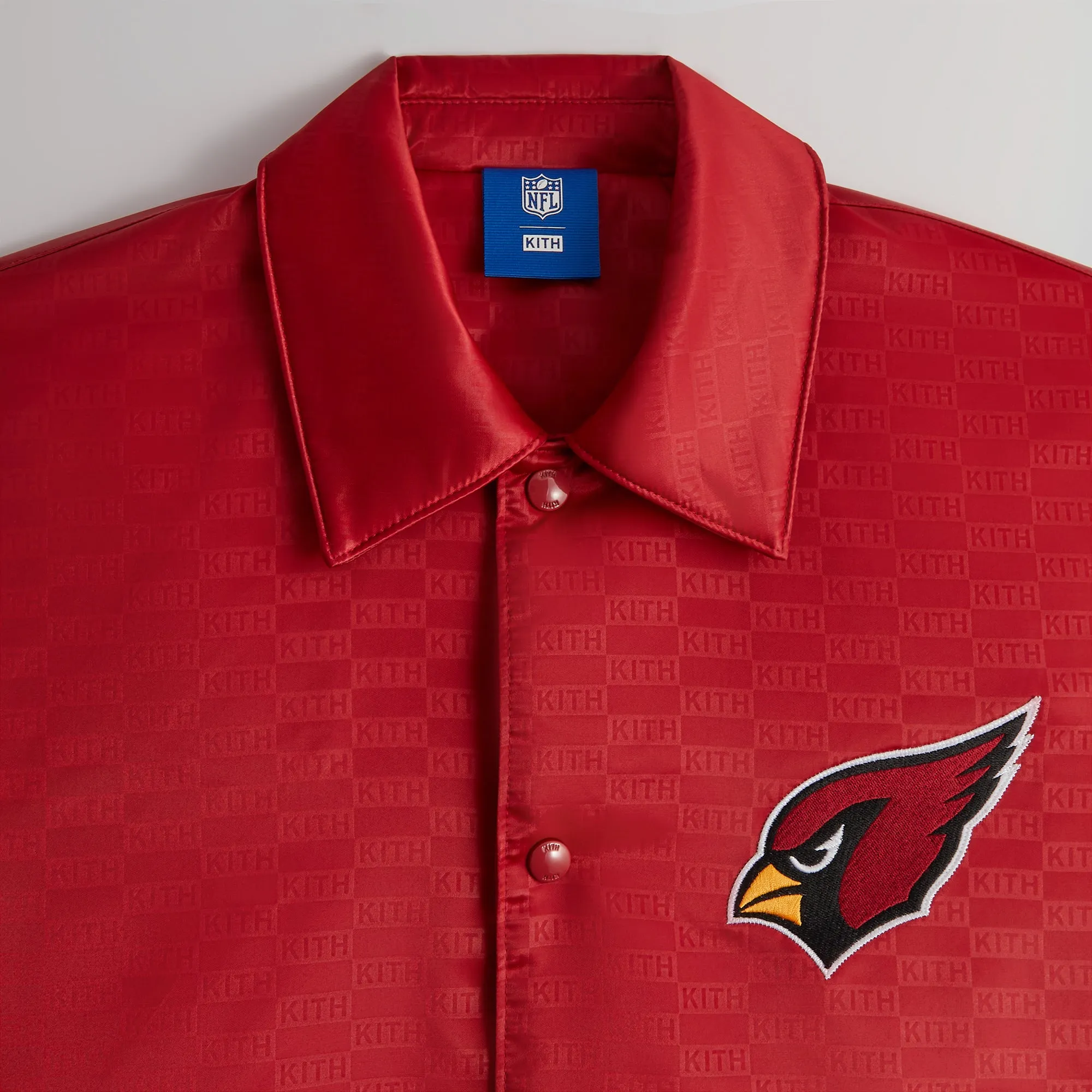 Kith for the NFL: Cardinals Satin Bomber Jacket - Modified