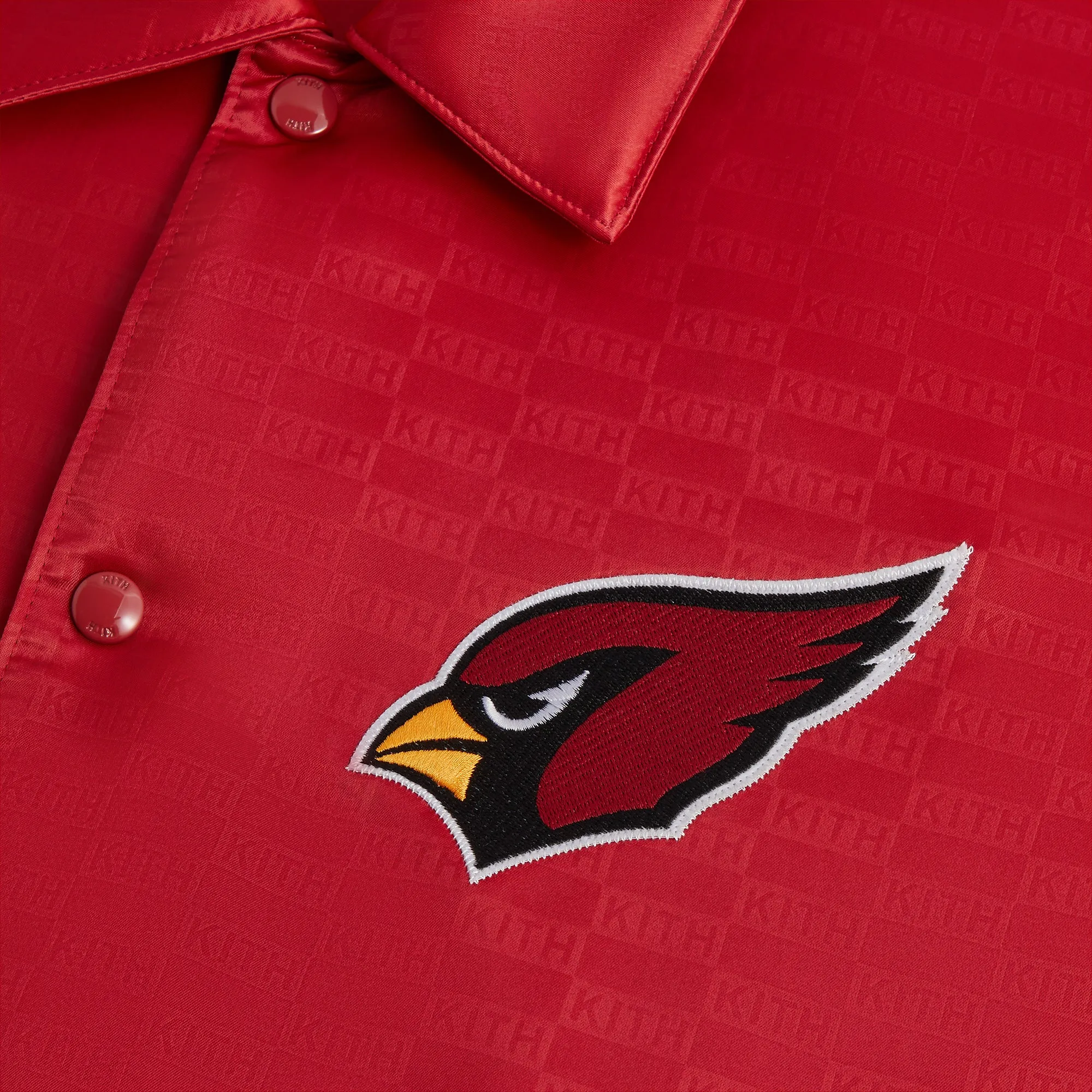 Kith for the NFL: Cardinals Satin Bomber Jacket - Modified