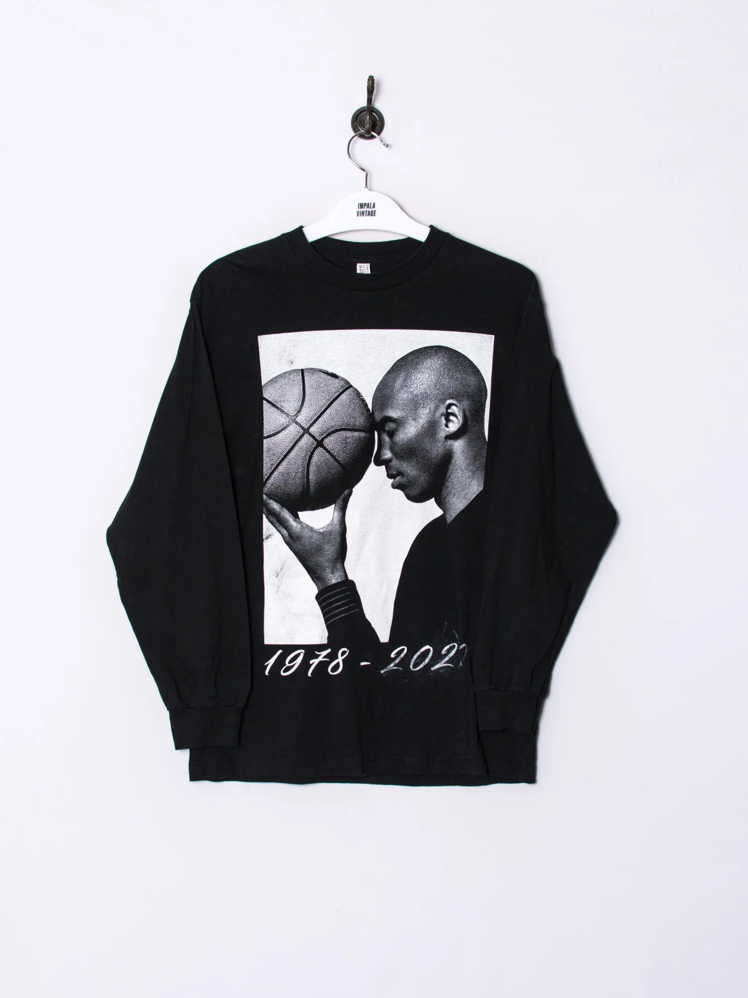 Kobe Bryant24 Black Mamba Cotton Long Sleeves Tee