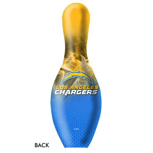 KR Strikeforce NFL on Fire Pin Los Angeles Chargers Bowling Pin