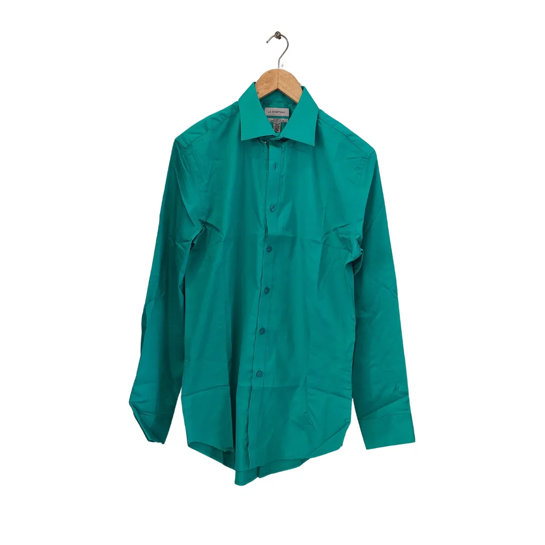 Le Chateau Green Tailored Fit Collared Shirt | Brand new |