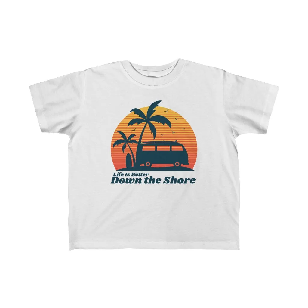 Life Is Better Down the Shore Kids Tee