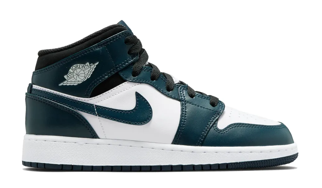 Nike Air Jordan 1 Mid Armory Navy (GS) Women's