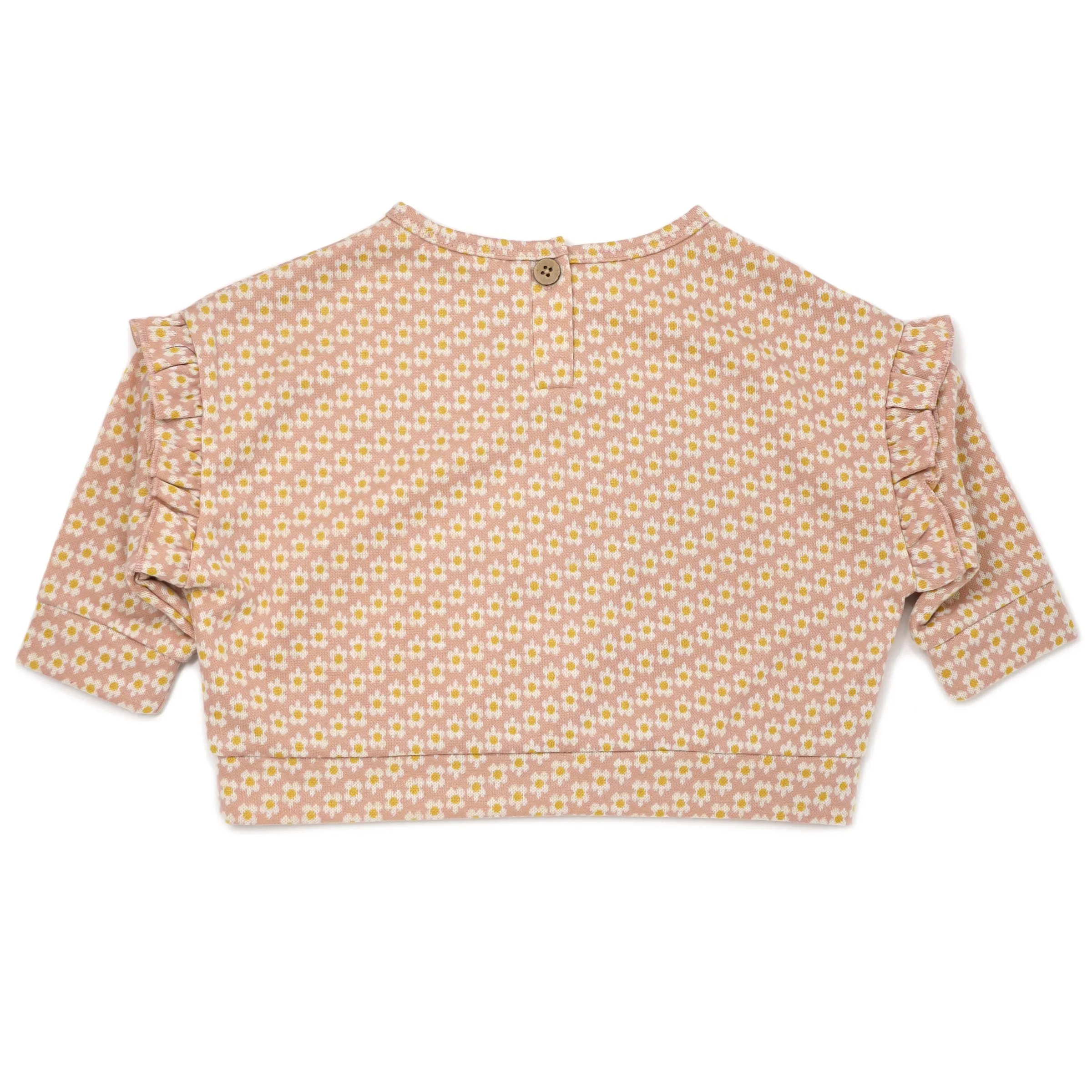 oh baby! Millie Slouch Mini Daisy Double Knit - Blush Cream