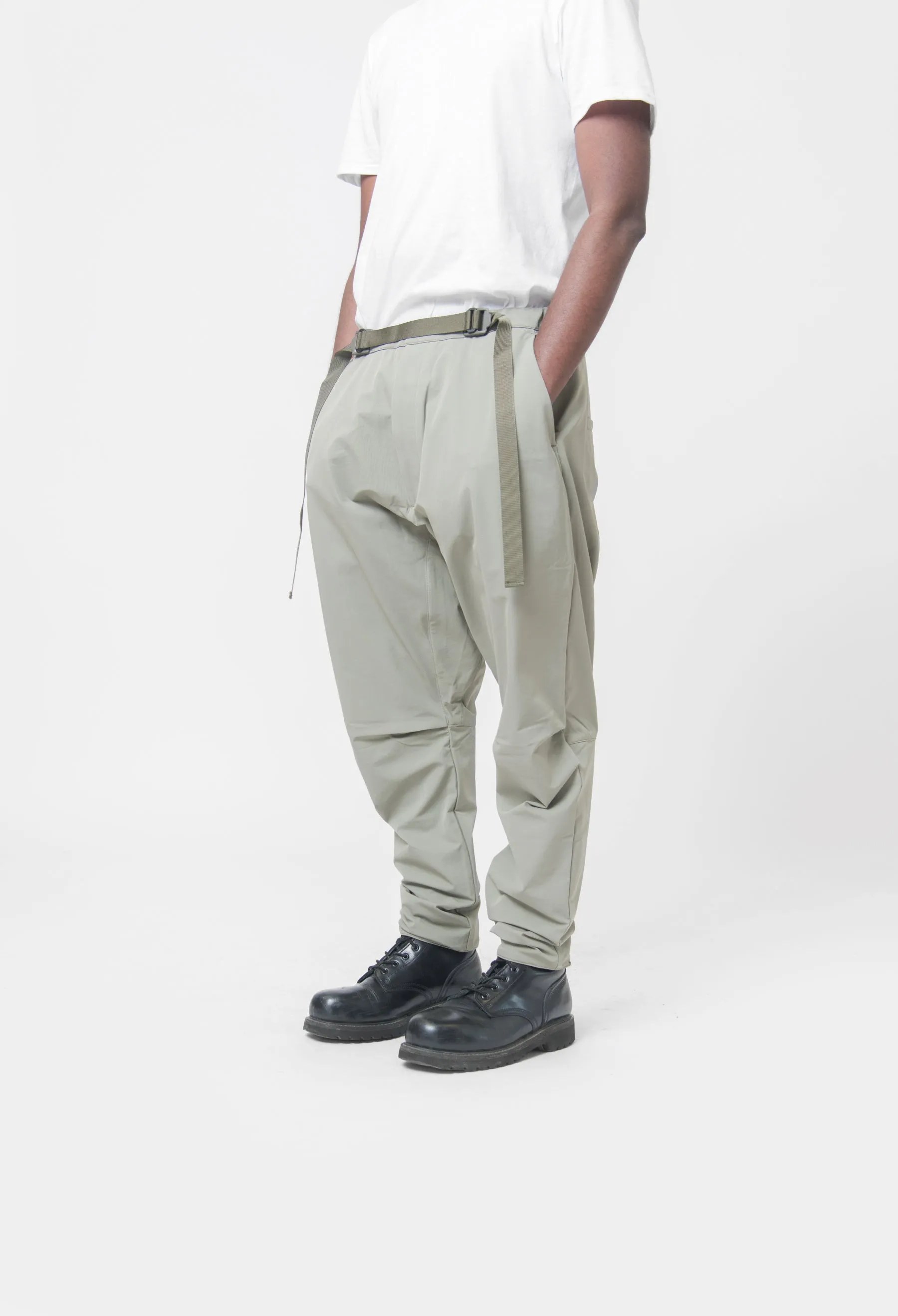 P15-DS Drawcord Pant Alpha Green