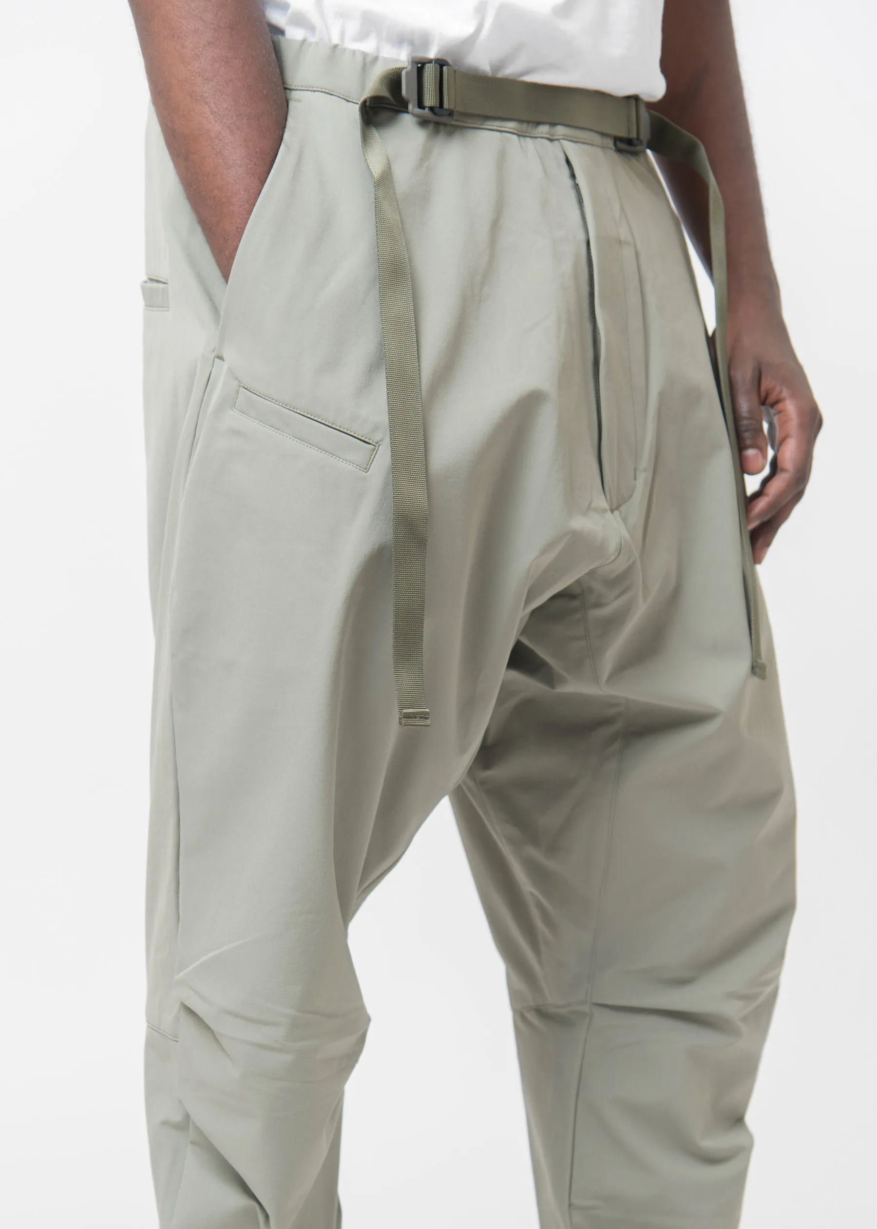 P15-DS Drawcord Pant Alpha Green