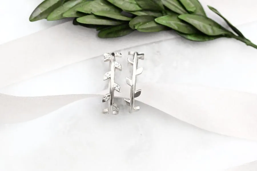 Silver Vine Ring