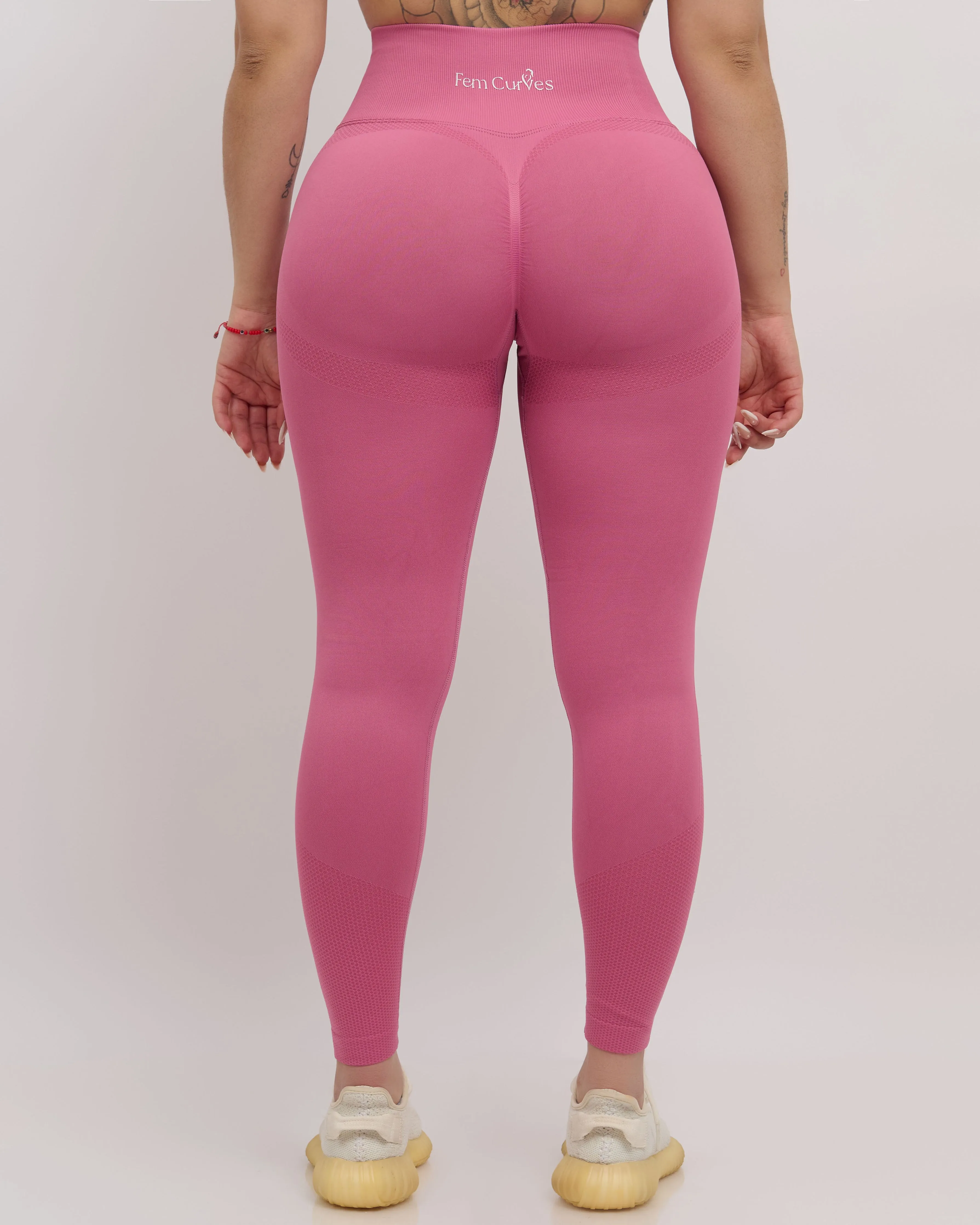 Sujey Scrunch Leggings - Bubble Gum Pink