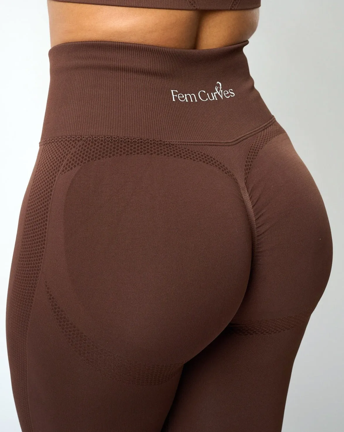 Sujey Scrunch Leggings - Cocoa