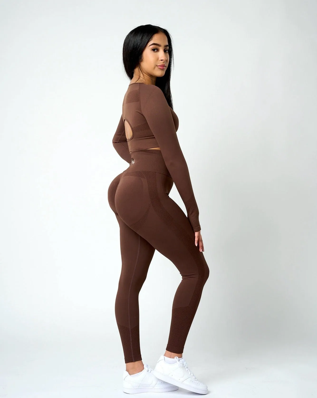 Sujey Scrunch Leggings - Cocoa