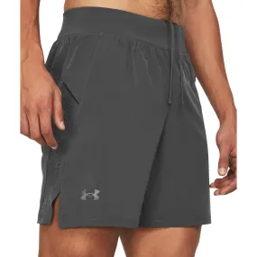 Under Armour Launch Elite 7 Inch Mens Running Shorts - Grey